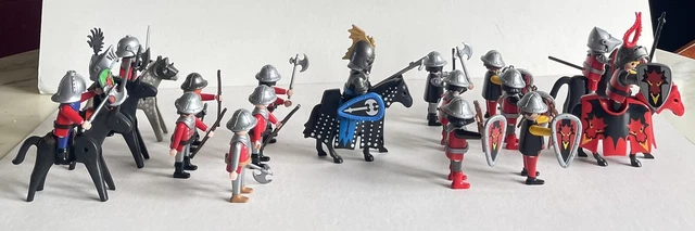 Playmobil Les Chevaliers Du Moyen Âge - Figurines 2016, Occasion - Univers Médiéval
