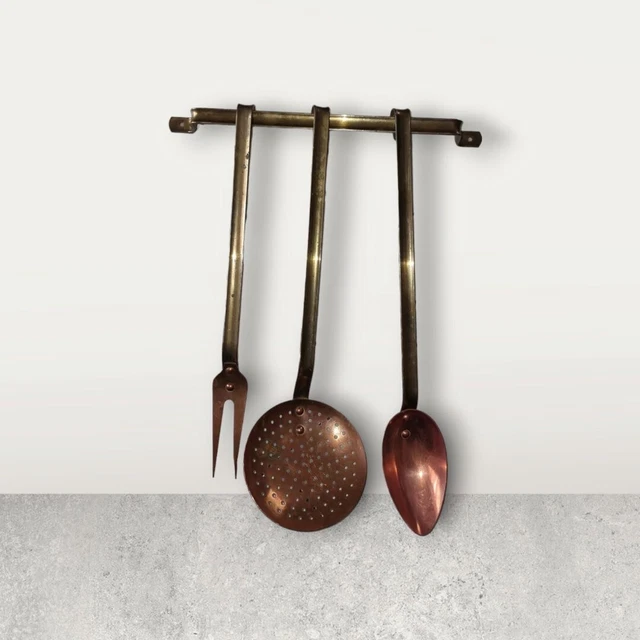 Couverts à gâteau bambou vintage - Madame Vaisselle
