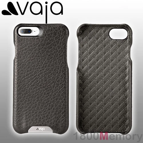 GENUINE Vaja Grip Floater Premium Leather Case Black Apple iPhone 8 7 Plus 5.5"