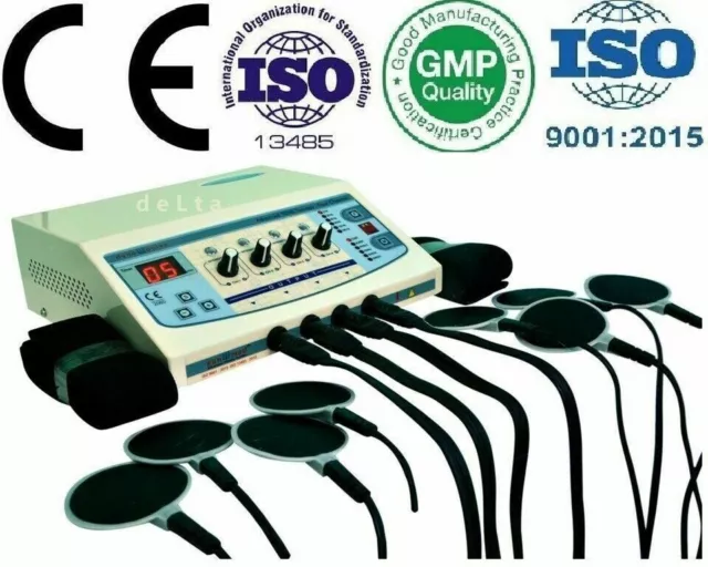 New Electric 04 cha Electrotherapy Chiropractic Machine Portable Massager unit g