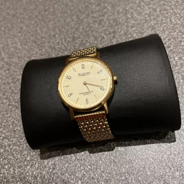 AVIATIME WATCH MENS day date. Jubilee bracelet. 29.00 PicClick UK