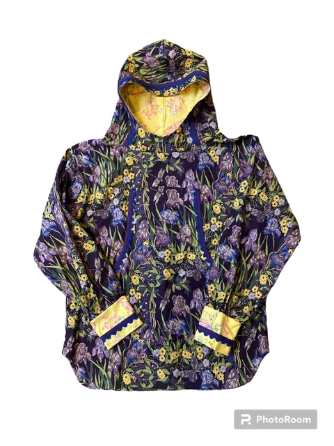 Alaska Native kuspuk qaspeq size 8-10 adult women’s purple  iris