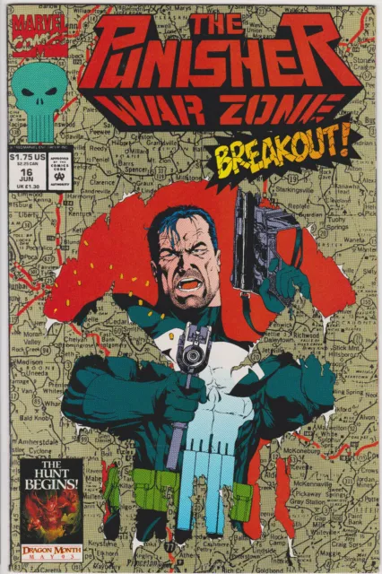The Punisher: War Zone #16, Vol. 1 (1992-1995) Marvel Comics, High Grade