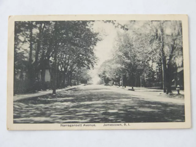 Jamestown Rhode Island RI Narragansett Avenue 1936 to Merchantville NJ