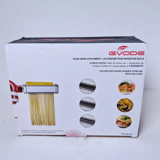 For KitchenAid Pasta Roller Cutter Spaghetti Roller Maker Stand Mixer  Attachment