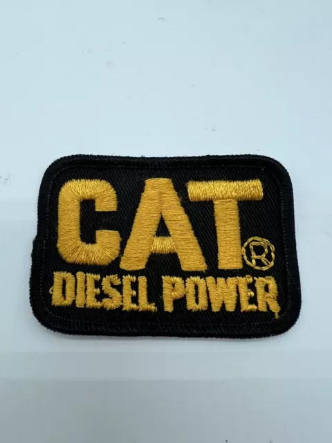 CAT Diesel Power Farm Caterpillar Equipment Vintage Style Retro Patch Cap Hat