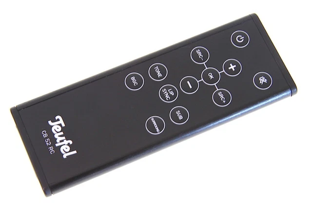 Replacement Remote Control For Teufel CB 52 II Soundbar | Also Works With CB52 THX CINEBAR 11 thumbnail image