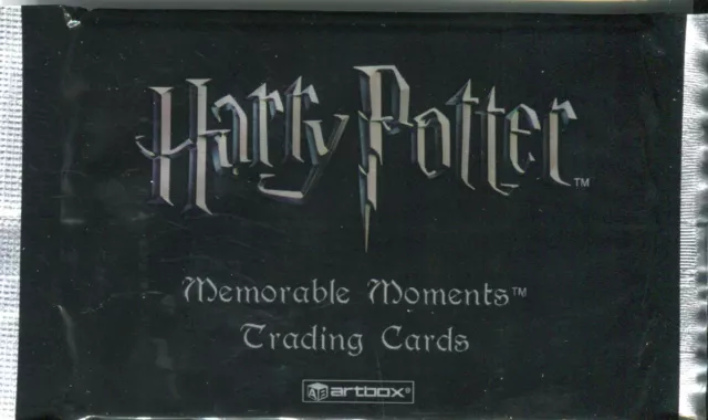 Harry Potter Memorable Moments Series 1 Single Trading Card Pack 8 Cards