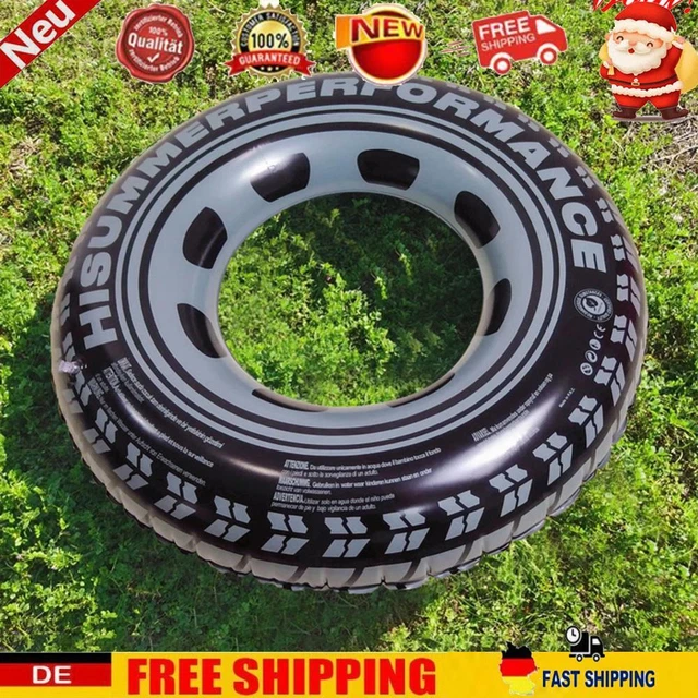 Inflatable Swimming Ring 90cm Swimming Ring Tyre Design Adults Water Sports Toys