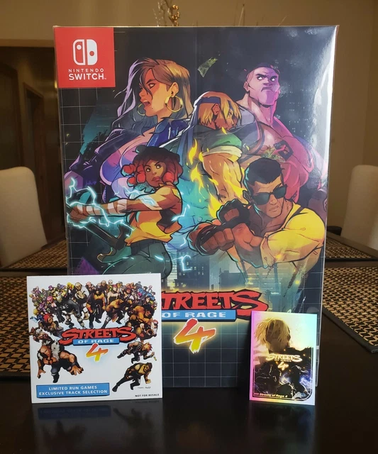 Street Of Rage 4 Switch - Édition Classique Limited Run #65 - Comme Neuf - Collector