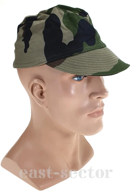 Genune French France Army Combat Cap Swallowtal Cap CCE Camo Wth Neck Flap - Etsy