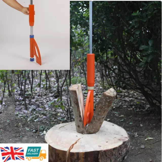 Forest Master FMSS Manual Log Splitter Wood Axe Kindling Hatchet Firewood  Tool