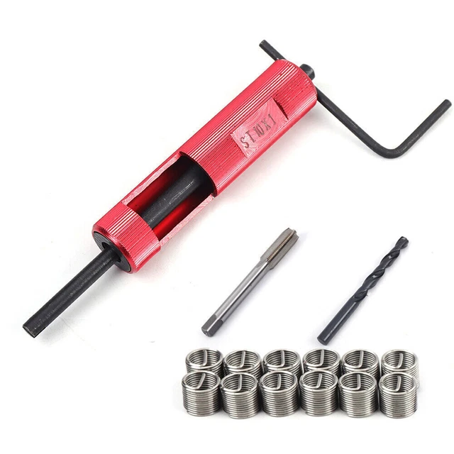 M10X1 METRIC HELICOIL Thread Repair Set Tap Drill BitInsertion