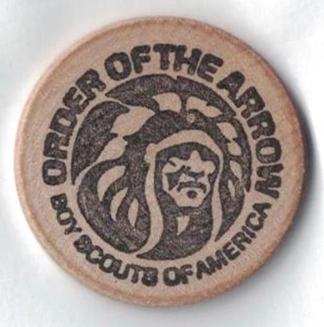 BSA OA Topa Topa Lodge 291 Uhu Ku Chapter 1986 wooden coin