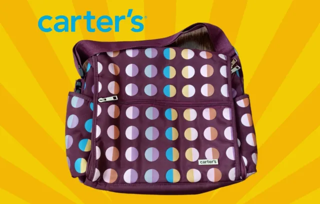 Carter's Baby Diaper Caddy Holder Bag Maternity Nursery Organizer Storage