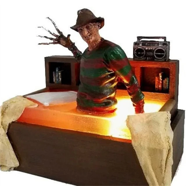 New Horror Resin Figure Fredick Statue Halloween Decoration Light Up Toys Gift