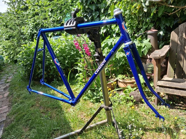 Cadre Vélo Holdsworth Criterium Années 80 Reynolds 501 - 60x56 Cm - à Restaurer