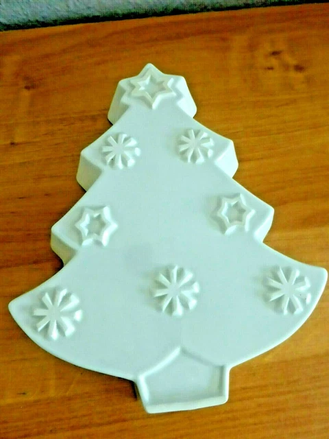 2 Stück Weihnachten Silikon Backformen - Mit Weihnachtsbaum & Lebkuchenmann Motiven