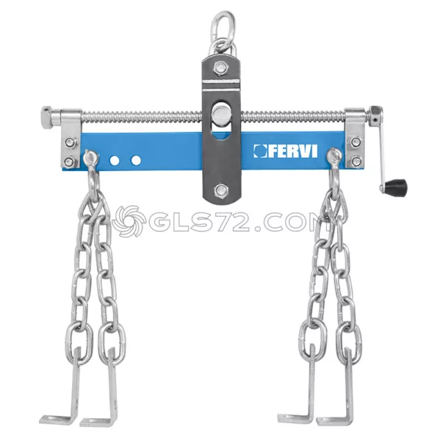 Engine Shop Crane Leveller 680 Kg With Handle For Shop Crain Hoist Fervi 0147