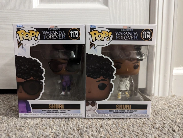 Funko Pop! Marvel Black Panther – Shuri – Figurine Vinyle 9,5 Cm – Collection Officielle – Cadeau