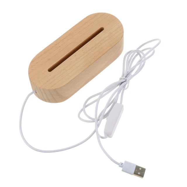 LED LAMP STAND Base Night Light Spheres Practical Fine Workmanship £9.