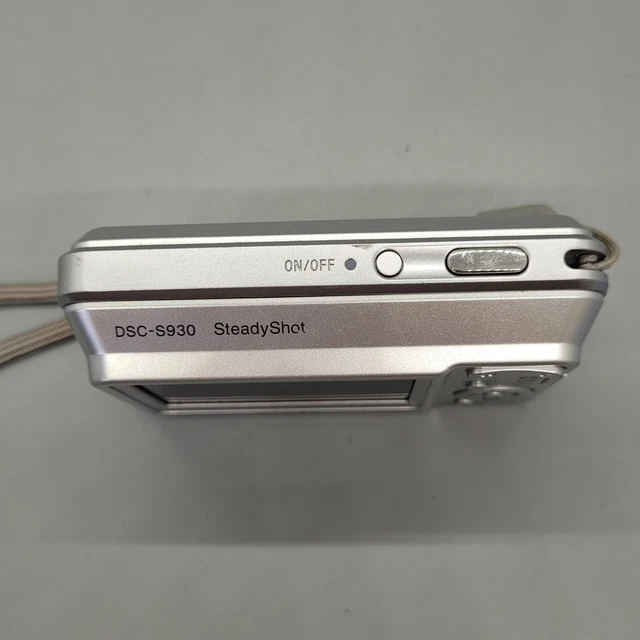 Sony Cybershot DSC-S930 10,1 megapixel fotocamera digitale compatta argento testato 3