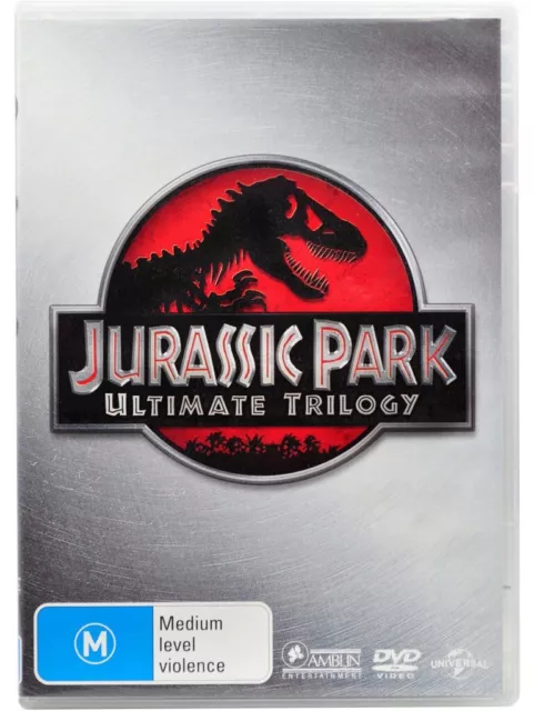 Jurassic Park: Ultimate Trilogy (DVD, 2015) 3 Disc Set Region 2, 4