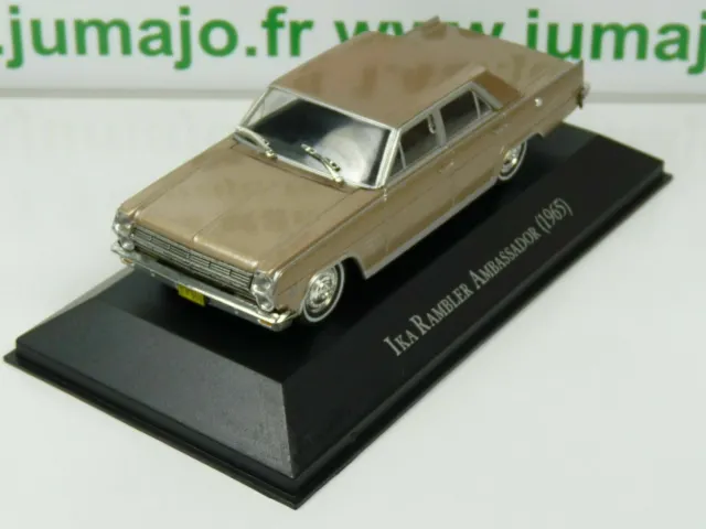 ARG38 Voiture 1/43 SALVAT Autos Inolvidables : IKA Rambler ambassador (Renault)