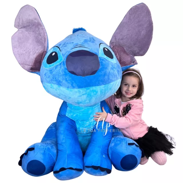 Disney Stitch Bleu Peluche géante XXL 120 cm
