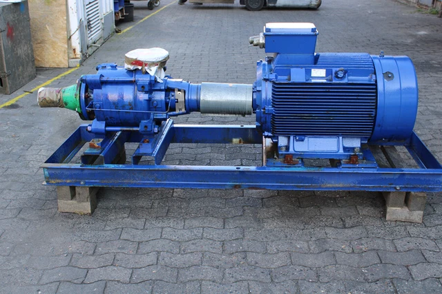 Pompa KSB MTC A 100/3-7.1 10.63 + motore KSB 1 LG6 283-2AB60-Z -usata -