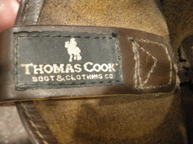 Thomas Cook Boot And Clothing Co Size 8 Euro Super Dogger Brown  Boots