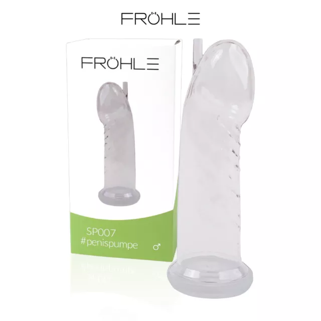 Fröhle SP007 Comfort-Fit Anatomical Cylinder - Cilindro Pompa a Vuoto Maschile