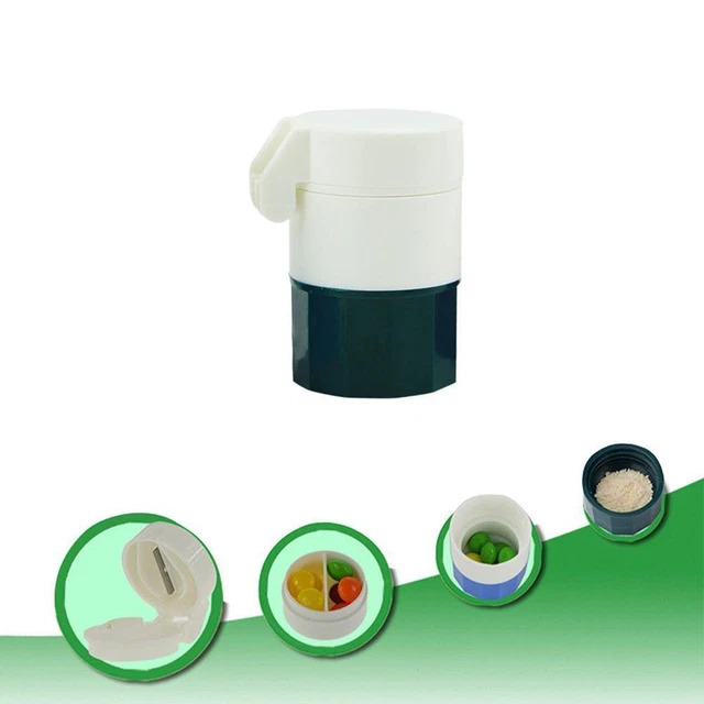 Organizzatore di medicinali scatola di pillole scatola di medicinali scatola di pillole dispenser custodia pillola