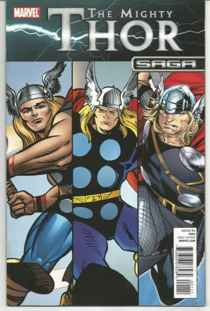 The Mighty Thor Saga #1 : June 2011 : Marvel Comics.