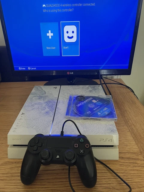 PS4 500GB LIMITED Edition Destiny Console DualShock Controller