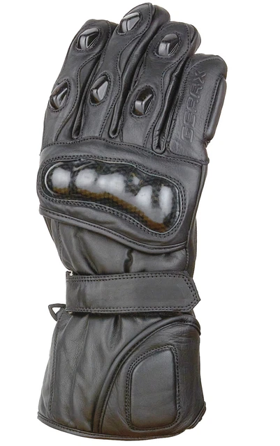 M Gants Cuir Moto Imperméable Thermique Souple Analin Cuir