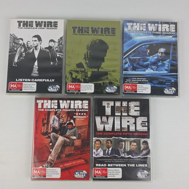 Wire Complete THE WIRE - Complete Series Seasons 1-5 (1 2 3 4 5, DVD, Region 4) Free ...