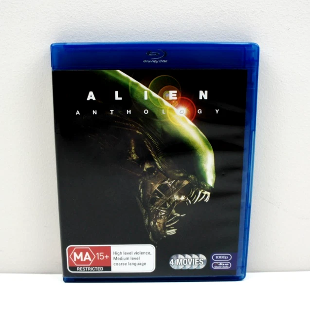 ALIEN ANTHOLOGY BLU Ray 4 Movie Set Region B - Free Tracked Postage $39 ...