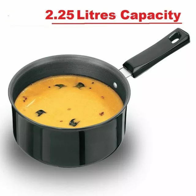 Hawkins Futura Salchichas Eloxizadas 2,25 litros Negro Mejor Regalo para Todas las Ocasiones