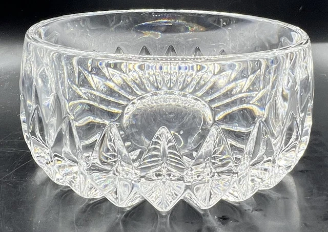 Gorham Crystal Glass Bowl Althea Cut Design Small Lead Germany