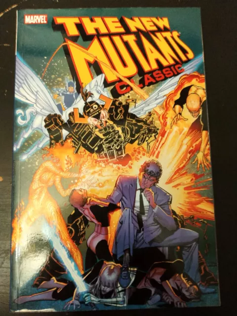 New Mutants Classic Vol 5 TPB FN- OOP Chris Claremont Arthur Adams Rick Leonardi