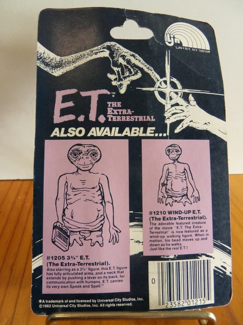 E.T. L'EXTRA-TERRESTRE - Figurine Vinyle Articulée 19cm (loose) EUR 72
