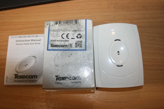 Detector de rotura de vidrio Texecom Premier Impaq - AEC-0001