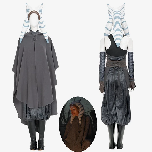 STAR WARS THE Mandalorian S2 Ahsoka Tano Costume Cosplay Suit Women