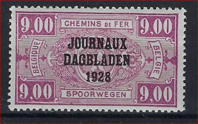 Belgium 1928 Newspaper stamps overprinted DA16 / JO16 ** MNH value = $ 135 !