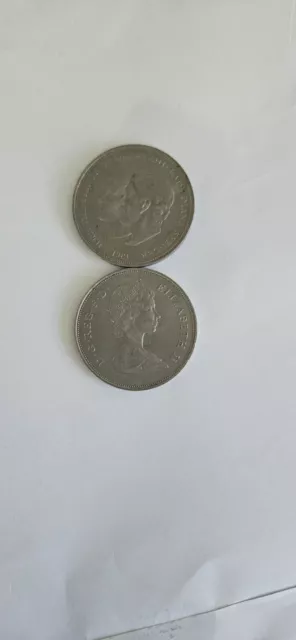 British Rare Coin 1981 HRH The Prince of Wales and Lady Diana Spencer