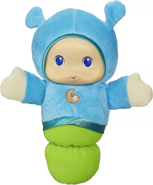 Playskool Favorites Lullaby Gloworm Toy, Blue, plushFor Baby or toddler