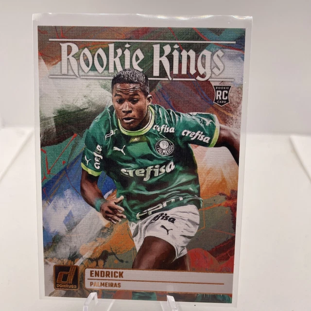 ENDRICK 2023-24 PANINI Donruss Soccer Sp Rookie Kings Rc #25 Palmeiras ...