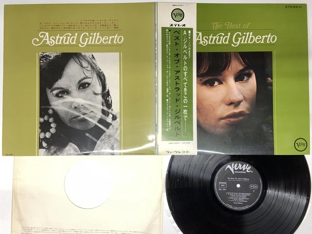 ASTRUD GIBERTO THE Best Of Astrud Gilberto Japan LP OBI [52709ER