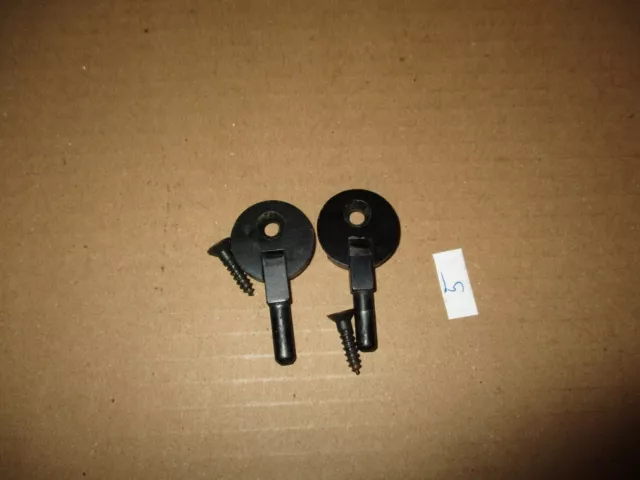 Bisagras, tornillos de gabinete vintage para máquina de coser Singer 5